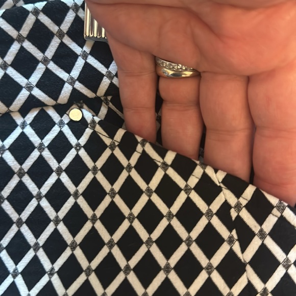 INC black-and-white print short - Picture 3 of 5